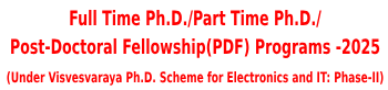 Visvesvaraya PhD Banner